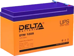 Аккумулятор Delta DTM 1209, 12 В 9 Ач